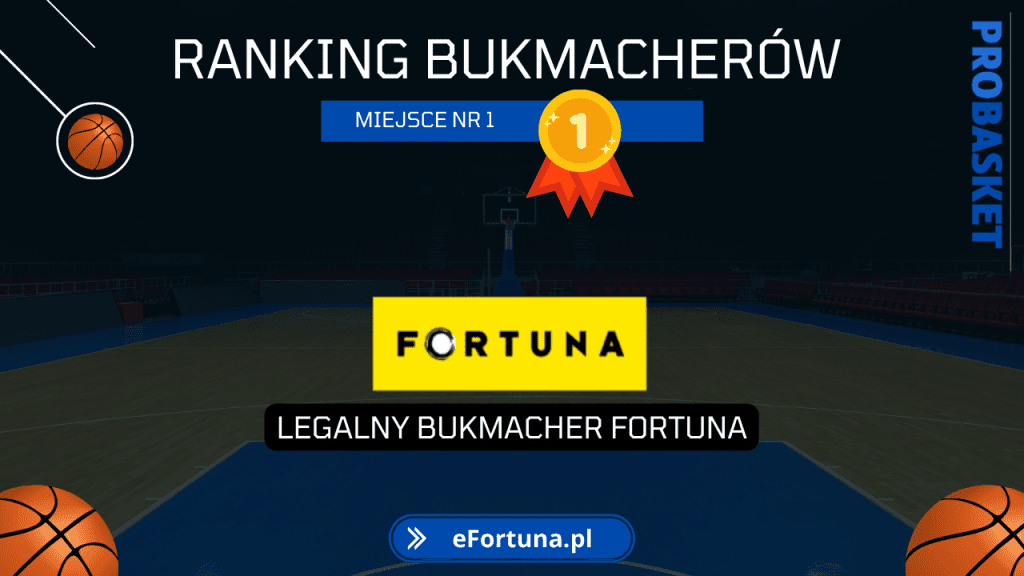 Ranking TOP 5 najlepszych bukmacherów - Fortuna