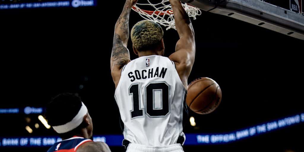 Jeremy Sochan (fot. San Antonio Spurs / NBA)