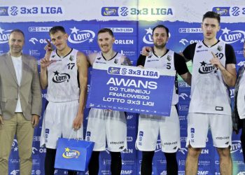 Legia Lotto 3x3 wygrała turniej Lotto 3x3 Ligi