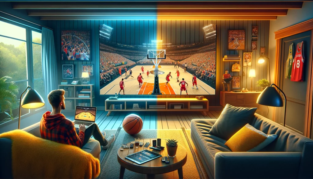 Streaming meczów koszykówki: Dlaczego oglądanie online jest lepsze niż w telewizji?
